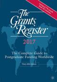 Macmillan |  The Grants Register 2017 | Buch |  Sack Fachmedien