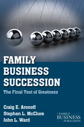 Aronoff / McClure / Ward |  Family Business Succession | eBook | Sack Fachmedien