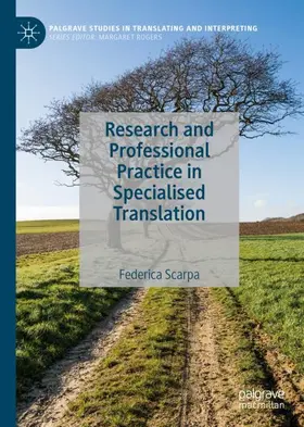 Scarpa |  Research and Professional Practice in Specialised Translation | Buch |  Sack Fachmedien