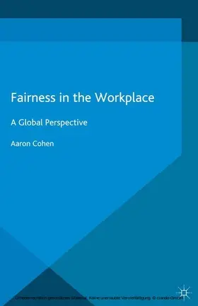 Cohen | Fairness in the Workplace | E-Book | www.sack.de