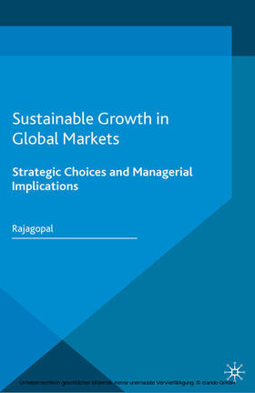 Rajagopal | Sustainable Growth in Global Markets | E-Book | sack.de