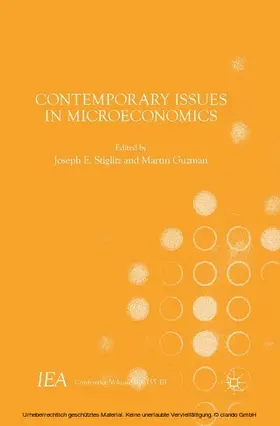 Stiglitz / Guzman | Contemporary Issues in Microeconomics | E-Book | www.sack.de