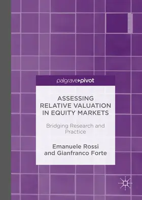 Rossi / Forte |  Assessing Relative Valuation in Equity Markets | Buch |  Sack Fachmedien