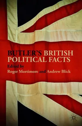 Mortimore / Blick |  Butler's British Political Facts | Buch |  Sack Fachmedien