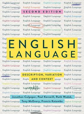 Culpeper / Kerswill / Wodak |  English Language | Buch |  Sack Fachmedien