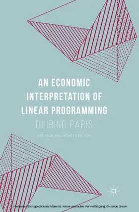 Paris | An Economic Interpretation of Linear Programming | E-Book | www.sack.de