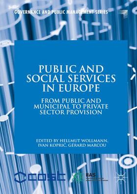 Wollmann / Marcou / Kopric | Public and Social Services in Europe | Buch | sack.de