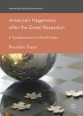 Tozzo |  American Hegemony after the Great Recession | Buch |  Sack Fachmedien