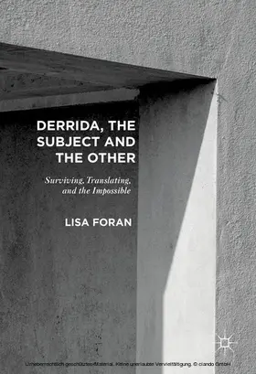 Foran | Derrida, the Subject and the Other | E-Book | www.sack.de