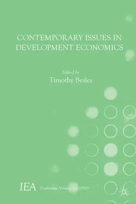 Besley |  Contemporary Issues in Development Economics | Buch |  Sack Fachmedien