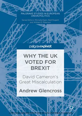 Glencross |  Why the UK Voted for Brexit | eBook | Sack Fachmedien