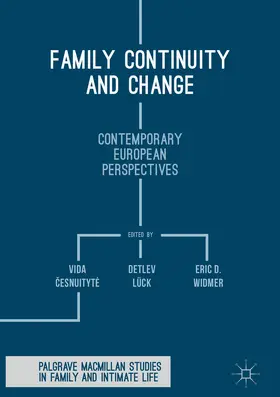 Cesnuityte / Cesnuityte / Lück |  Family Continuity and Change | eBook | Sack Fachmedien