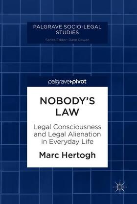 Hertogh |  Nobody's Law | Buch |  Sack Fachmedien