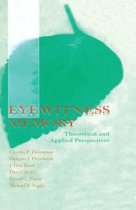 Thompson / Herrmann / Read |  Eyewitness Memory | Buch |  Sack Fachmedien