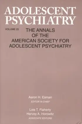 Esman |  Adolescent Psychiatry, V. 25 | Buch |  Sack Fachmedien