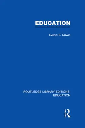 Cowie |  Education | Buch |  Sack Fachmedien