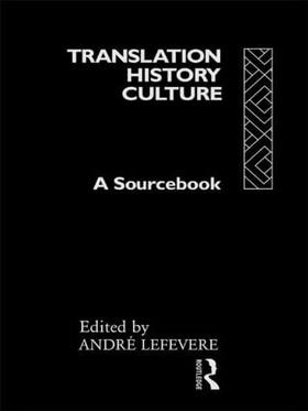Lefevere |  Translation/History/Culture | Buch |  Sack Fachmedien
