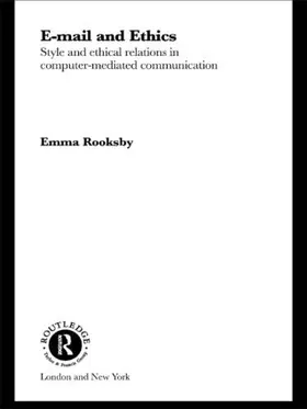 Rooksby | Email and Ethics | Buch | 978-1-138-00860-1 | www.sack.de