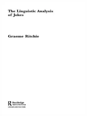 Ritchie |  The Linguistic Analysis of Jokes | Buch |  Sack Fachmedien