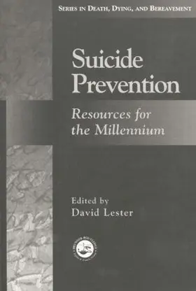 Lester |  Suicide Prevention | Buch |  Sack Fachmedien