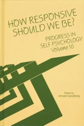 Goldberg | Progress in Self Psychology, V. 16 | Buch | 978-1-138-00978-3 | www.sack.de