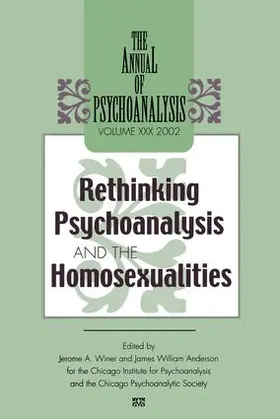 Winer / Anderson |  The Annual of Psychoanalysis, V. 30 | Buch |  Sack Fachmedien
