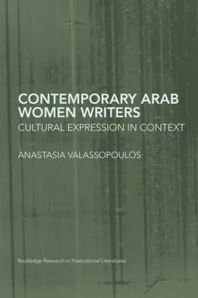 Valassopoulos |  Contemporary Arab Women Writers | Buch |  Sack Fachmedien