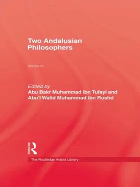 Tufayl / Colville / Rushd |  Two Andalusian Philosophers | Buch |  Sack Fachmedien