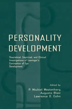 Westenberg / Blasi / Cohn |  Personality Development | Buch |  Sack Fachmedien