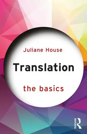 House | Translation: The Basics | Buch | 978-1-138-01641-5 | www.sack.de