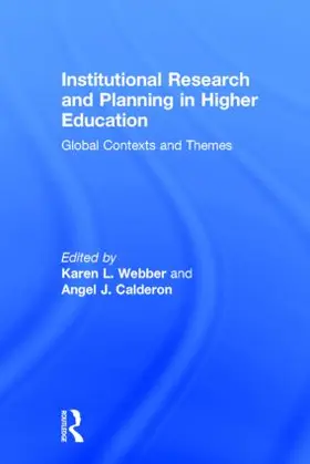 Webber / Calderon |  Institutional Research and Planning in Higher Education | Buch |  Sack Fachmedien