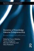 Malerba / Caloghirou / McKelvey |  Dynamics of Knowledge Intensive Entrepreneurship | Buch |  Sack Fachmedien