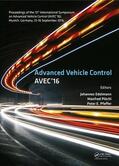 Edelmann / Plöchl / Pfeffer |  Advanced Vehicle Control | Buch |  Sack Fachmedien