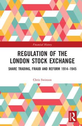Swinson | Regulation of the London Stock Exchange | Buch | 978-1-138-04021-2 | sack.de