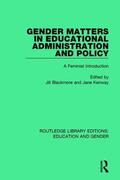 Blackmore / Kenway |  Gender Matters in Educational Administration and Policy | Buch |  Sack Fachmedien