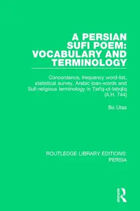 Utas | A Persian Sufi Poem | Buch | 978-1-138-05884-2 | www.sack.de