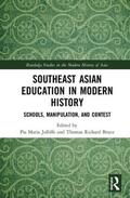Jolliffe / Bruce |  Southeast Asian Education in Modern History | Buch |  Sack Fachmedien