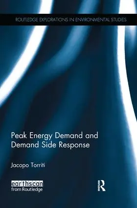 Torriti | Peak Energy Demand and Demand Side Response | Buch | 978-1-138-06494-2 | www.sack.de