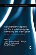 Walsh / Oxburgh / Redlich |  International Developments and Practices in Investigative Interviewing and Interrogation | Buch |  Sack Fachmedien