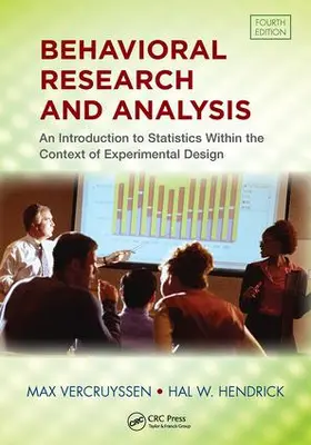 Vercruyssen / Hendrick | Behavioral Research and Analysis | Buch | 978-1-138-07318-0 | www.sack.de