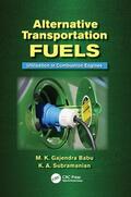 Babu / Subramanian |  Alternative Transportation Fuels | Buch |  Sack Fachmedien