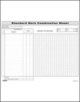 Enna |  Standard Work Combination Sheet | Loseblattwerk |  Sack Fachmedien