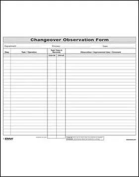 Enna |  Quick Changeover: Observation Form | Loseblattwerk |  Sack Fachmedien