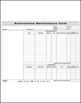 Enna |  Autonomous Maintenance Form | Loseblattwerk |  Sack Fachmedien