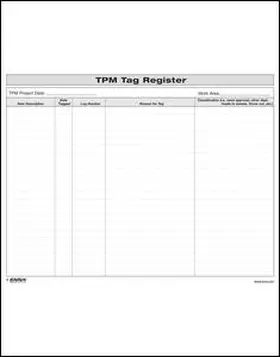 Enna |  TPM Tag Register | Loseblattwerk |  Sack Fachmedien