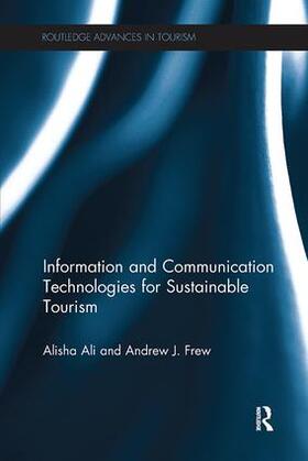 Ali / Frew | Information and Communication Technologies for Sustainable Tourism | Buch | 978-1-138-08173-4 | sack.de