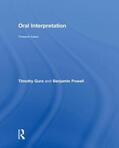 Gura / Powell |  Oral Interpretation | Buch |  Sack Fachmedien
