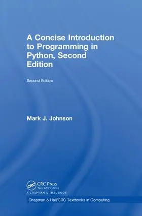 Johnson |  A Concise Introduction to Programming in Python | Buch |  Sack Fachmedien