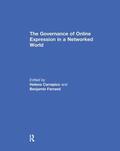 Carrapico / Farrand |  The Governance of Online Expression in a Networked World | Buch |  Sack Fachmedien