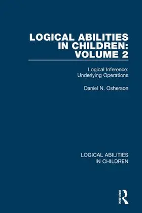 Osherson |  Logical Abilities in Children: Volume 2 | Buch |  Sack Fachmedien